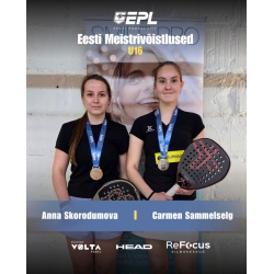 Carmen Sammelselg krooniti U16 Eesti meistriks