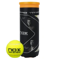 NOX PRO TITANIUM padeli pallid 3tk